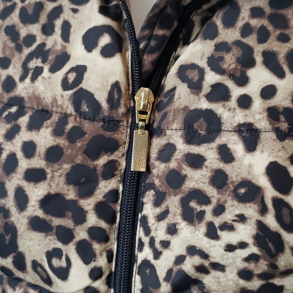Cheetah leopard print vest NWOT - Picture 4 of 7